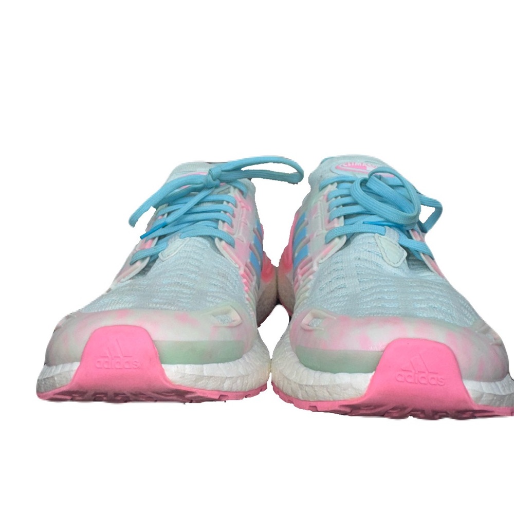 Adidas UltraBoost DNA Climacool 'Almost Blue Beam Pink' Shoes - Picture 3 of 14